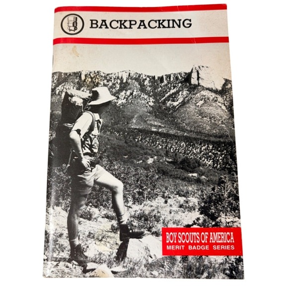 Boy Scouts of America Other - Boy Scouts of America Backpacking Merit Badge Series Pamphlet 1995 Printing 1983